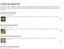 Tablet Screenshot of livingthegoodlife-mumof3.blogspot.com