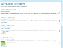 Tablet Screenshot of easyenglish2students.blogspot.com