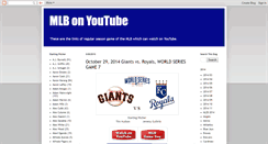 Desktop Screenshot of mlb-youtube.blogspot.com