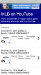 Mobile Screenshot of mlb-youtube.blogspot.com