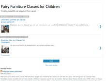Tablet Screenshot of fairyfurnitureclasses.blogspot.com