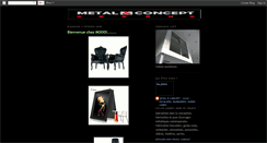 Desktop Screenshot of metaletconcept.blogspot.com
