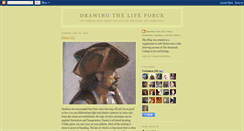 Desktop Screenshot of drawingthelifeforce.blogspot.com