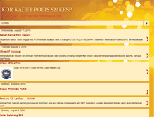 Tablet Screenshot of kadetpolispsp.blogspot.com