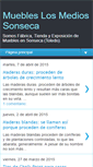 Mobile Screenshot of muebleslosmedios.blogspot.com