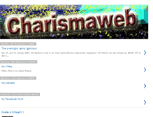 Tablet Screenshot of charismaweb-charisma.blogspot.com