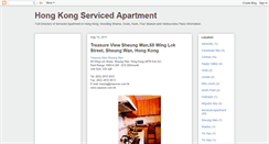 Desktop Screenshot of hongkongservicedapartment.blogspot.com