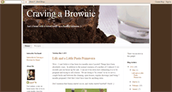 Desktop Screenshot of cravingabrownie.blogspot.com