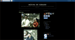 Desktop Screenshot of musikadesabado.blogspot.com