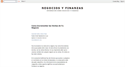 Desktop Screenshot of negocios-y-finanzas.blogspot.com