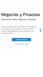 Mobile Screenshot of negocios-y-finanzas.blogspot.com