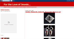 Desktop Screenshot of fortheloveofjewels.blogspot.com