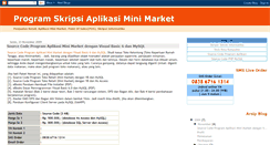 Desktop Screenshot of aplikasi-minimarket.blogspot.com