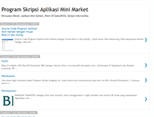 Tablet Screenshot of aplikasi-minimarket.blogspot.com