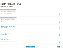 Tablet Screenshot of northportlandnews.blogspot.com