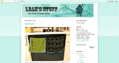 Desktop Screenshot of leahs-stuff.blogspot.com