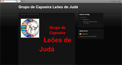 Desktop Screenshot of leoesdejuda.blogspot.com