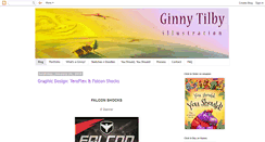 Desktop Screenshot of ginnyillustration.blogspot.com