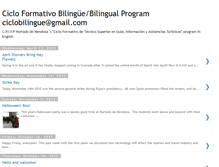 Tablet Screenshot of cicloformativobilingue.blogspot.com