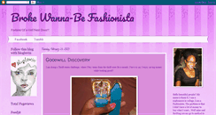 Desktop Screenshot of brokefashionista11.blogspot.com