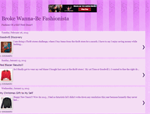 Tablet Screenshot of brokefashionista11.blogspot.com