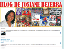 Tablet Screenshot of josianebezerra.blogspot.com