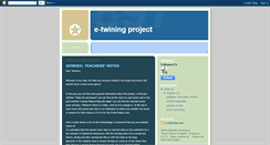 Desktop Screenshot of e-twiningproject.blogspot.com