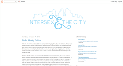 Desktop Screenshot of intersexandthecity.blogspot.com