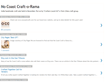Tablet Screenshot of nocoastcraft.blogspot.com