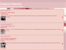 Tablet Screenshot of passionepatchwork.blogspot.com