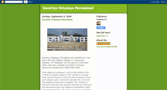 Desktop Screenshot of kvmoradabad.blogspot.com