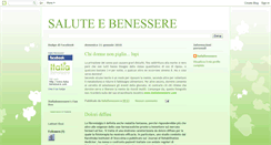 Desktop Screenshot of italiabenessere.blogspot.com