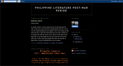 Desktop Screenshot of post-warperiod.blogspot.com