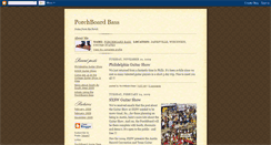 Desktop Screenshot of porchboard.blogspot.com