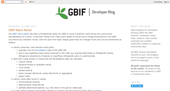 Desktop Screenshot of gbif.blogspot.com