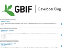 Tablet Screenshot of gbif.blogspot.com