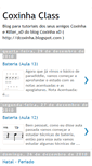Mobile Screenshot of coxinhaclass.blogspot.com