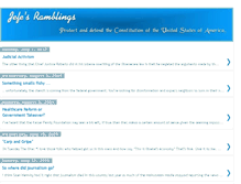 Tablet Screenshot of jefesramblings.blogspot.com