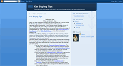 Desktop Screenshot of car-buying-tips-and-info.blogspot.com