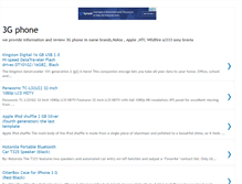 Tablet Screenshot of 3gsphone.blogspot.com