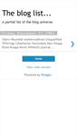 Mobile Screenshot of bloglist.blogspot.com