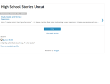 Tablet Screenshot of highschoolstoriesuncut.blogspot.com