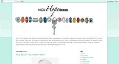 Desktop Screenshot of nicuhopebeads.blogspot.com
