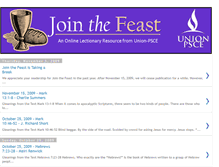 Tablet Screenshot of jointhefeast.blogspot.com