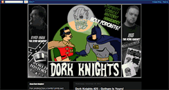 Desktop Screenshot of dorkknights.blogspot.com