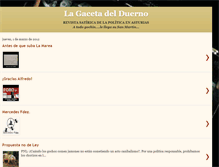 Tablet Screenshot of gacetadelduerno.blogspot.com