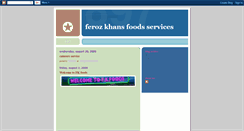 Desktop Screenshot of fkfoods.blogspot.com