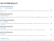 Tablet Screenshot of nymd-batch13.blogspot.com