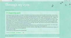 Desktop Screenshot of lucy-throughmyeyes.blogspot.com