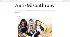 Desktop Screenshot of anti-misanthropy.blogspot.com